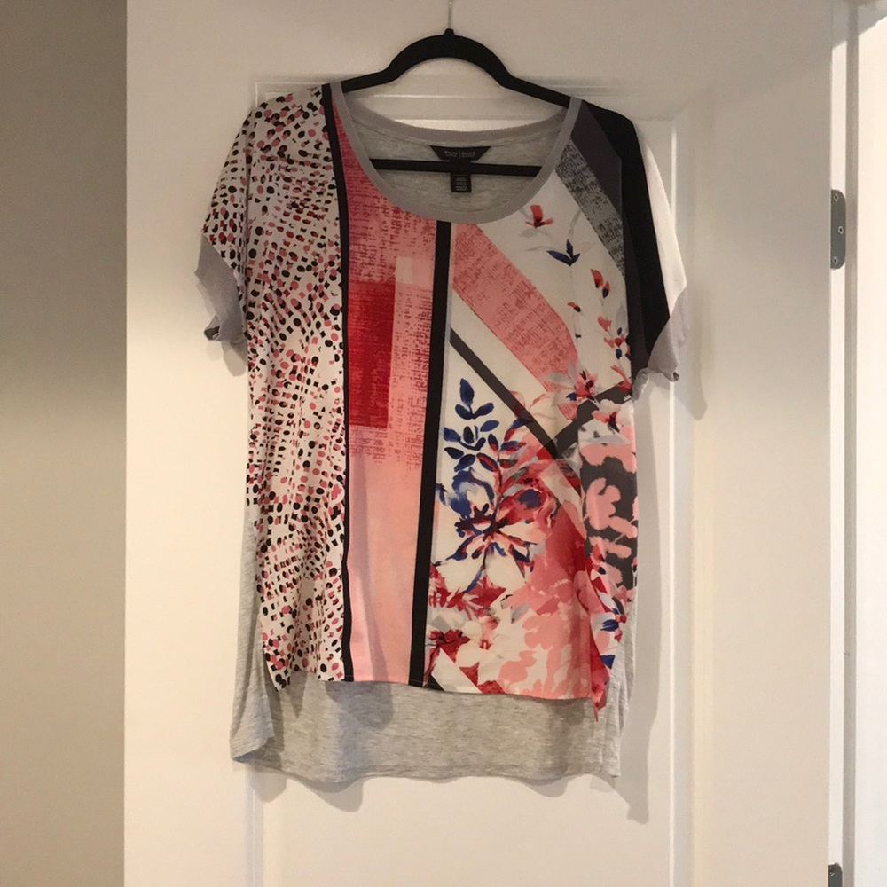 Silk, casual White House black market tee